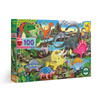 Eeboo 100pc  Puzzle - Land of Dinosaurs