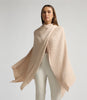 Molly Wrap Ribbed Knit - Creme Brulee