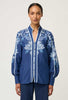 Asher Faille Shirt - Moonlit Batik