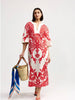 Bridget Dress - Ruby Antique