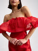 Primrose Dress - Ruby