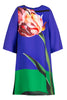 Shift Code Dress - Blue Tulip