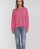 Tiber Casual Crew - Hot Pink