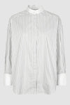 Soalon Combi Shirt - Pinstripe