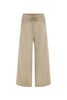 Surf Wide Crop Pants - Driftwood
