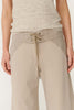 Surf Wide Crop Pants - Driftwood