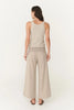 Surf Wide Crop Pants - Driftwood