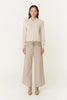 Surf Wide Crop Pants - Driftwood