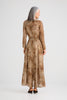 Onella Midi Dress - Leopard