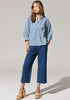 Ava Convertible Pant - Blue