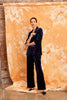 Surrey Velvet Jacket - Navy