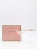 Soiree Crystal Coupes - Clear
