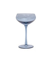 The Lou Coupe Glass Set of 2 - Blue