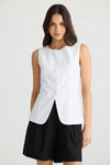 Eden Waistcoat - White