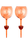 The Bodie Riviera Picnic Glass - Orange