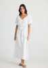 Stephanie Midi Dress - White