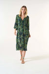 Mia Dress Viscose - Congo Green