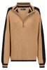 Liora Zip Jumper - Mocha/Charcoal