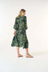 Mia Dress Viscose - Congo Green