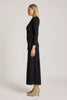 Aria Tie Maxi Dress - Black
