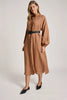 Bajau Button Dress - Clay
