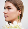 Nova Earring - Green/Gold