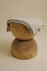 Winter Retreat Merino Cotton Wrap - Wheat
