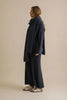 Winter Retreat Merino Cotton Wrap - Lake