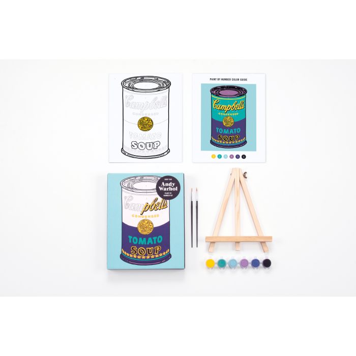 Andy Warhol Paint By Numbers - Soup Can – Confetti Emporium