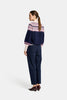 Miriam Knit - Navy Snowflake