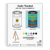 Andy Warhol Paint By Numbers - Soup Can