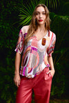 Sita Top - Ganges Print