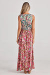 Ellie Sleeveless Dress - Rose Garden