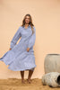 Fly Away Dress - Blue Stripe