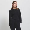 Base Layer Relaxed V Neck Knit - Jet