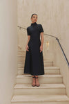 Oscar Midi Dress - Black