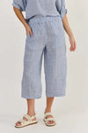 Naturals Linen Pant - Delta Gauze