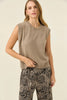 Darby Knit Vest - Stone