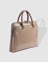 Atlanta Laptop Bag - Putty Croc