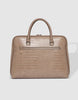Atlanta Laptop Bag - Putty Croc