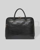 Atlanta Laptop Bag - Black Croc