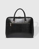Atlanta Laptop Bag - Black Croc