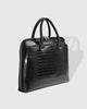 Atlanta Laptop Bag - Black Croc