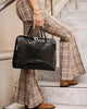 Atlanta Laptop Bag - Black Croc