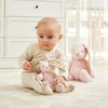Jiggle & Giggle Floral Pink Bunny - Medium