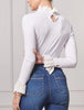 Freya Frill Top - White