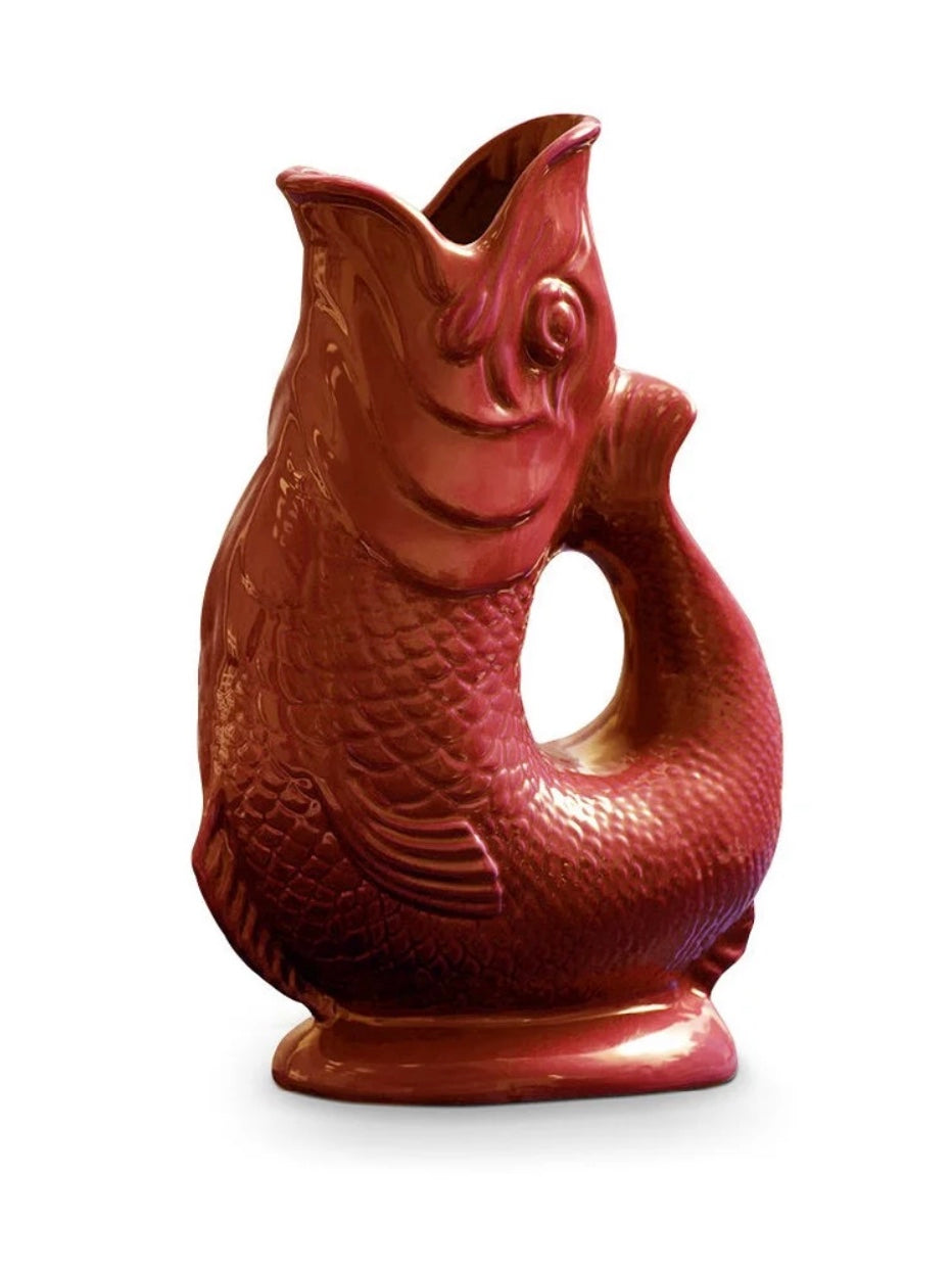 Wade Fish Jug Extra Large 1.2ltr - Red – Confetti Emporium