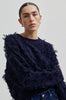 Carli O Neck Textured Knit - Vulcan