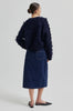 Carli O Neck Textured Knit - Vulcan