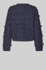 Carli O Neck Textured Knit - Vulcan